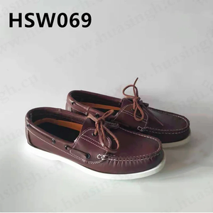 ZYF, <span class=keywords><strong>Scarpe</strong></span> Casual <span class=keywords><strong>da</strong></span> Passeggio in Pelle Pieno Fiore, Comode e Leggere, Allacciatura Facile, Colore Rosso-Marrone, Modello HSW069 - Product Image 6