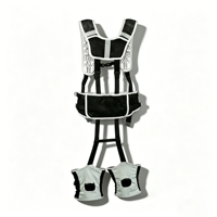 AI EXO TECH Exosquelette Durable et Confortable à Taille Élastique pour Correction de Posture et Soutien Dorsal Durable, Minimise le Risque de Lésions Musculo-arthritiques (LMA)