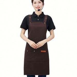 Customizable Restaurant Cotton Beauty Salon Custom Bbq Funny <b>Waterproof</b> <b>Apron</b> for Women - Product Image 1