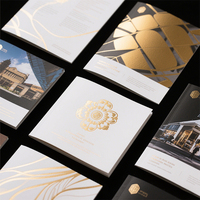 Brochure, catalogue, livret personnalisés en couleur, impression offset, respectueux de l'environnement, estampage à chaud doré, papier couché, service haute définition