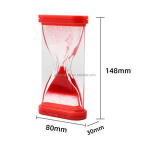 Reloj de arena de acrílico con líquido en ascenso, temporizador de movimiento líquido, temporizador sensorial de líquido - Product Image 6