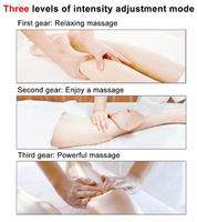 Masseur électrique de compression pour les jambes et les pieds, bottes de compression à air chaud pour la relaxation des jambes et des pieds
