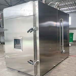 Forno fumante de grau alimentício com modo de fumar de baixa temperatura para preparar o Presunto Fumado, Almôndegas e Salsicha - Product Image 2