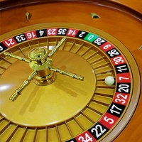 YH 18/20 Zoll Professionelles 00 Amerikanisches Roulette-Rad aus Holz Mesa Ruleta De Casino Roulette-Rad zum Verkauf