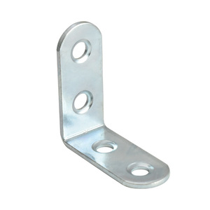Soporte en forma de L de acero inoxidable, soporte de esquina de 90 grados para muebles y estanterías, accesorio de ferretería - Product Image 1