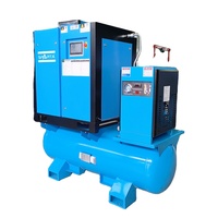 Compresseur d'air industriel 4-en-1 intégré 16 bars avec sécheur et réservoir, spécial découpe laser, 7,5KW 15KW 22KW 37KW