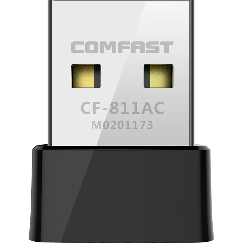 Support OEM ODM CF-811AC Mini USB Wireless Adapter 650Mbps COMFAST Wifi5 RTL8811CU Wifi Adapter For PC