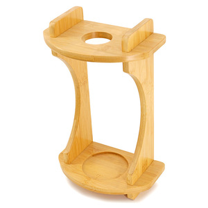 Estante para vinos/champán de bambú y madera, creativo, moderno, minimalista y personalizable, elegante y sencillo. - Product Image 5