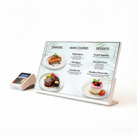 Écran de menu électronique intelligent WiFi couleur pleine 21,5 pouces, mur vidéo, utilisation en extérieur, machine publicitaire murale commerciale