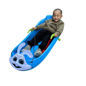 Luge à neige en plastique abordable et épaissie pour adultes et enfants, idéale pour le ski, le sable et l'herbe – Vente en gros - Product Image 6
