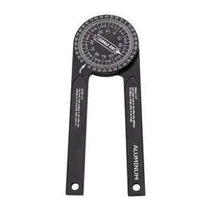 Angle ruler hand measuring angle ruler 180 degree steel angle simple protractor double arm protractor