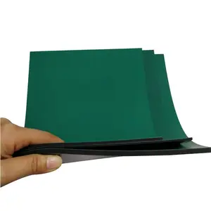 ALLESD Manufacturer Industrial Workbench Green Blue Cleanroom ESD Antistatic Floor Rubber Mat