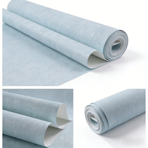 Carta da Parati Moderna Minimalista a Righe Non Tessuta Non Adesiva Ignifuga Facile Installazione per Sfondo TV Hotel - Product Image 3