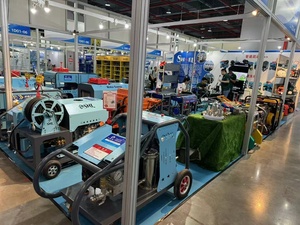 Kit <span class=keywords><strong>de</strong></span> Limpieza <span class=keywords><strong>de</strong></span> Alcantarillado Eléctrico con Boquillas Completas, Manguera <span class=keywords><strong>de</strong></span> 50M, 37kW, 60L/min, 50HP, Máquina <span class=keywords><strong>de</strong></span> Alta Presión para Trabajos Industriales Pesados - Product Image 6