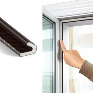 Guarnizione a V per Porte, Striscia Isolante Acustica, Vendita Diretta dalla Fabbrica, Guarnizioni per Porte e Finestre - Product Image 1