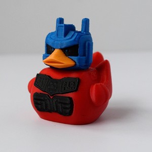 Vashine 3D in PLA máy biến áp Optimus thủ Vịt trang trí nội thất vui Bộ sưu tập đồ chơi thân thiện với môi Vật liệu toi - Product Image 5