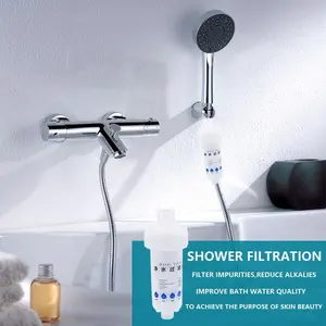 5 Micron Mini Domestic Home Tap Water Water Purifier Spin Down Sediment Front Filter For Faucet Laundry Shower Head Kitchen