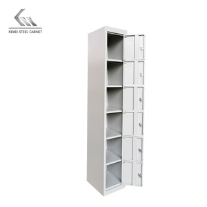 <strong>Office</strong> Equipment Wardrobes <strong>Cabinet</strong> Metal Cloth <strong>Storage</strong> <strong>Cabinet</strong> 6 Door for <strong>Office</strong> or Gym - Product Image 4