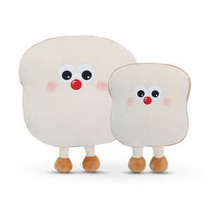 Cojín de felpa antideslizante para reposacabezas y soporte lumbar para coche, diseño de galleta tostada, para uso general en las cuatro estaciones - Product Image 5