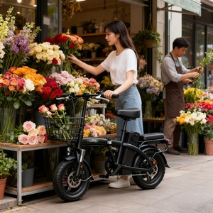 <span class=keywords><strong>2025</strong></span> Dành Cho Người Lớn Điện Thành Phố Xe Đạp 48V/400W/25AH <span class=keywords><strong>Lithium</strong></span> Pin Hợp Kim Nhôm Không Chổi Than Gấp Xe Đạp Điện Cho Trẻ - Product Image 1