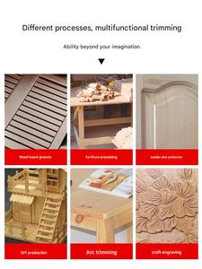 Utensili elettrici legno <span class=keywords><strong>elettrico</strong></span> Trimmer multiuso legno bordo Trimmer taglio legno intaglio macchina macchina elettrica per incisione - Product Image 3