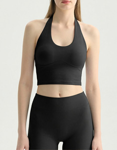 Soutiens-gorge de sport pour femmes FITVOLT avec logo personnalisé, respirants, légers, à maintien élevé, extensibles dans quatre directions, avec coussinets de poitrine fixes - Product Image 5