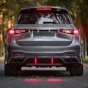 Kit de Carrocería de Fibra de Carbono Estilo BS para Mercedes X167 GLS450, Nuevo GLS Mejorado Widebody con Difusor Delantero y Alerón - Product Image 5