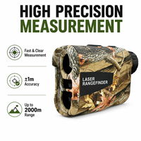 Télémètre laser de chasse INORM LA 1500 Factory 1500m avec objectif optique 6X, batterie 750mAh, stockage de mémoire, distance, vitesse, hauteur, angle