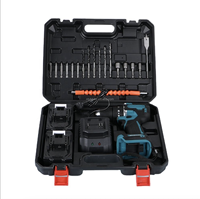 Perceuse à percussion sans fil 3-en-1 800W, batterie lithium 21V rechargeable, moteur sans balais, avec mallette de transport rigide – Vente en gros directe usine OEM