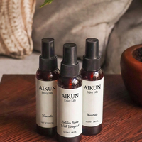 Diffuseur de parfum naturel AIKUN, fabrication OEM/ODM, brume d'ambiance pour la maison, idéal pour les marques privées, décoration intérieure, coffret cadeau pour la vente au détail