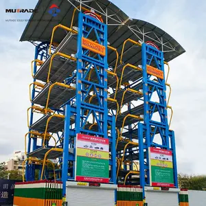 Space Saving Multi Levels Rotating Car Parking System