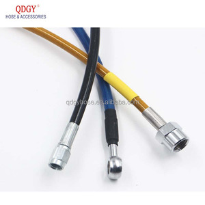 Universal Fit Racing MX Auto Tuyaux <span class=keywords><strong>De</strong></span> Frein Moto Dirt Bike Tressé En Acier Hydraulique Renforcer Ligne <span class=keywords><strong>De</strong></span> Frein Tube 500 2400mm Tuyau - Product Image 6