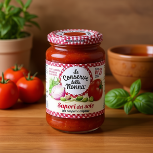 Salsa al Sole della Nonna 350g X 12pz Confezionata con Autentico Sapore - Product Image 3