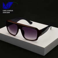 Lunettes de soleil de luxe Moissanite, style papillon, monture intégrale, UV400, confortables, avec support caméra vidéo, taille 78-20-129