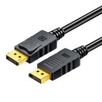 Cable de PVC Macho-Hembra de Cobre Desnudo para Larga Distancia, Directo de Fábrica, OEM ODM, para Monitor de Computadora 4K/2K/1080P