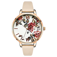 Jam Tangan Wanita Mewah AMOVAN 2022, Kulit Antik Bermotif Bunga, Logo Kustom, Mesin Otomatis, Casing Aloi, Dial Kaca, Tahan Air