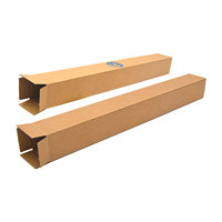 Boîte en carton emballage en papier long couleur personnalisée imprimé durable Tuck Top envoi ondulé tapis de Yoga boîte en carton d'expédition longue