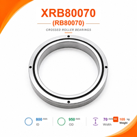 RB80070 800*950*70 mm Fabricant de roulements à rouleaux croisés à haute rigidité pour machines de précision