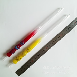 Tianjing Glass <b>Hookah</b> Straw Colored Spray Painted Custom Made For <b>Hookah</b> Accessories - Product Image 5