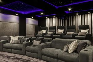 Panel de <span class=keywords><strong>Techo</strong></span> de Fibra Óptica con Control por Aplicación Inteligente, <span class=keywords><strong>Luces</strong></span> RGBW con Efecto de Destello para Cine en Casa y Dormitorio - Product Image 3