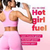 Créatine monohydrate en poudre de haute qualité avec collagène, prébiotiques et probiotiques, compléments tout-en-un pour des gains musculaires minces