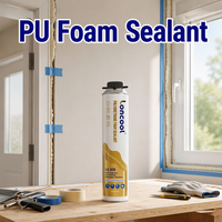 Mousse expansive en polyuréthane Loncool pour le remplissage des joints de portes et fenêtres, réparation de bâtiments, isolation, colle adhésive