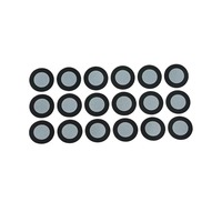 Marcadores de Posicionamiento de Alta Precisión para Escáner 3D, Universales, Altamente Reflectantes, de 12 mm, para Escaneo Industrial y Modelado Inverso
