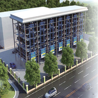 Puzzle de Garage de levage tridimensionnel automatique Vertical automatisé rotatif voiture intelligente prix du système de stationnement