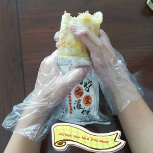 Jetable En Plastique Hdpe Gant - Product Image 4