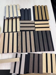 Panneaux muraux acoustiques en bois naturel modernes Fonction acoustique optimale Avantage sonore pour les salles de placage acoustique pour animaux de compagnie - Product Image 4