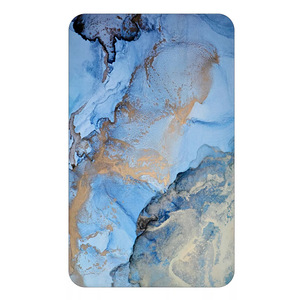 Tapis de bain en terre de diatomée Chenrui, motif géométrique, antidérapant, absorbant, séchage rapide, style minimaliste - Product Image 5