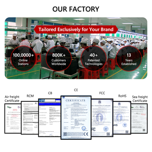 Kiosque de location de batteries externes à 6 emplacements, charge rapide Type-C 40W, station de <span class=keywords><strong>recharge</strong></span> pour téléphones portables avec écran publicitaire 8 pouces pour les entreprises - Product Image 5