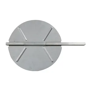 8 "Round Galvani zed Steel Duct Lautstärke regler Rückzugs klappe für HLK-System