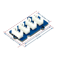 Placa de Expansión I2C Hub, Módulo Divisor de Interfaz Grove PH2.0 de 4 Puertos para Raspberry Pi, ESP32